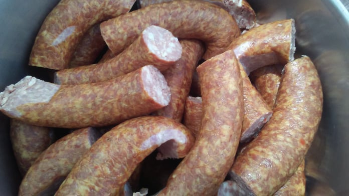 cured sausage