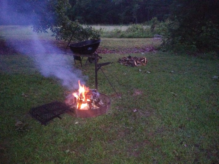 camp fire