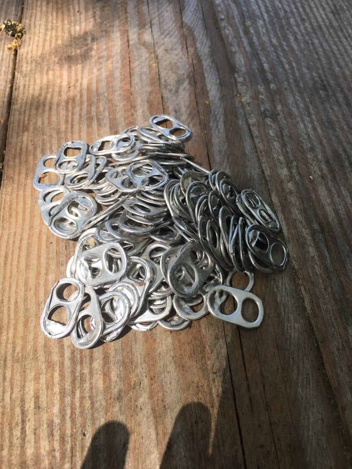aluminum can tabs