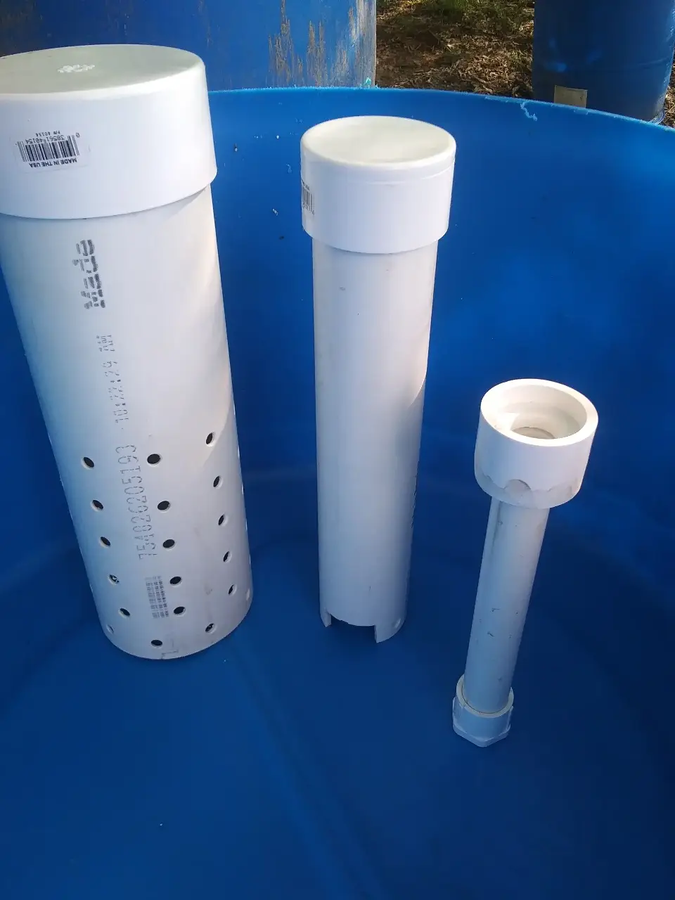 bell siphon components