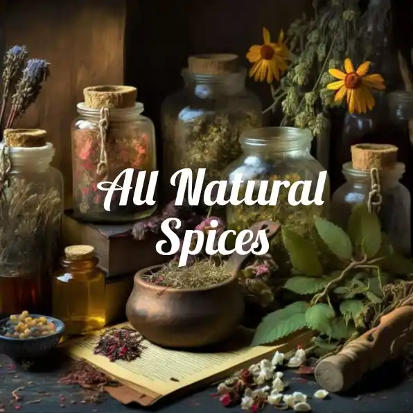 All natural spices