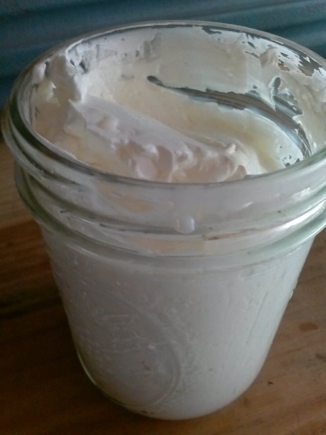 homemade butter