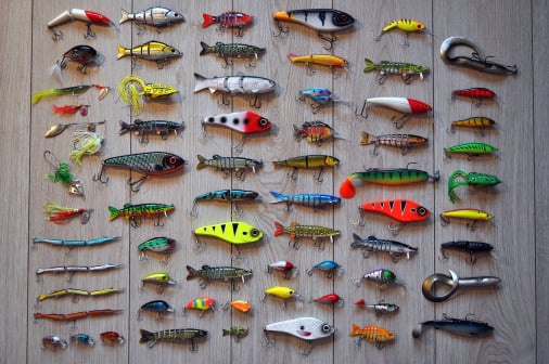handcrafted fishing lures