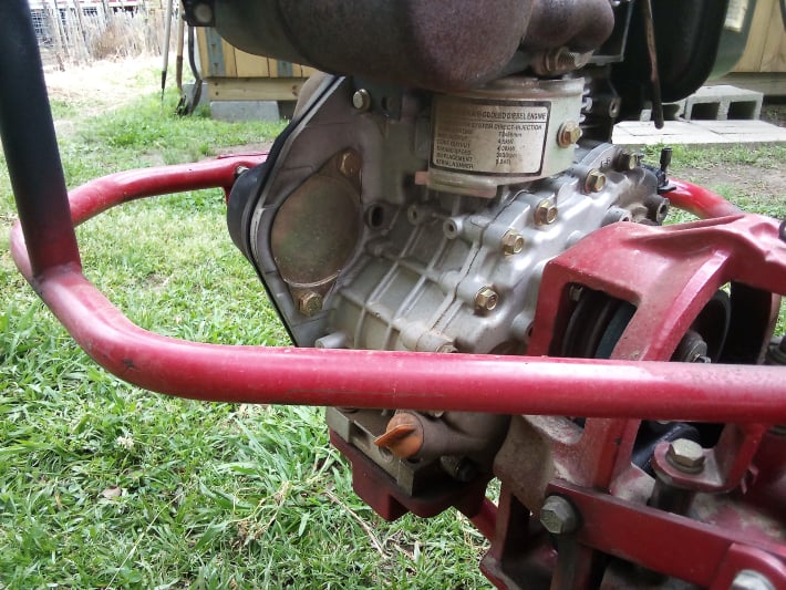 troy-bilt horse tiller with diesel engine