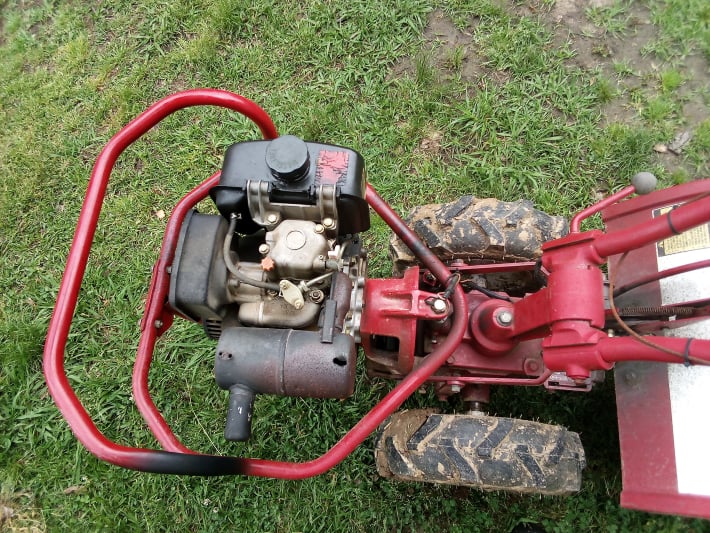troy-bilt horse tiller with diesel engine