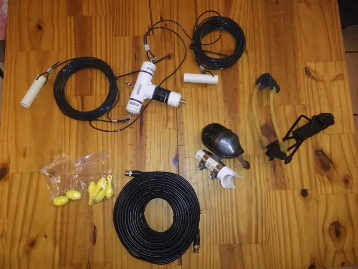slingshot horizontal dipole antenna
